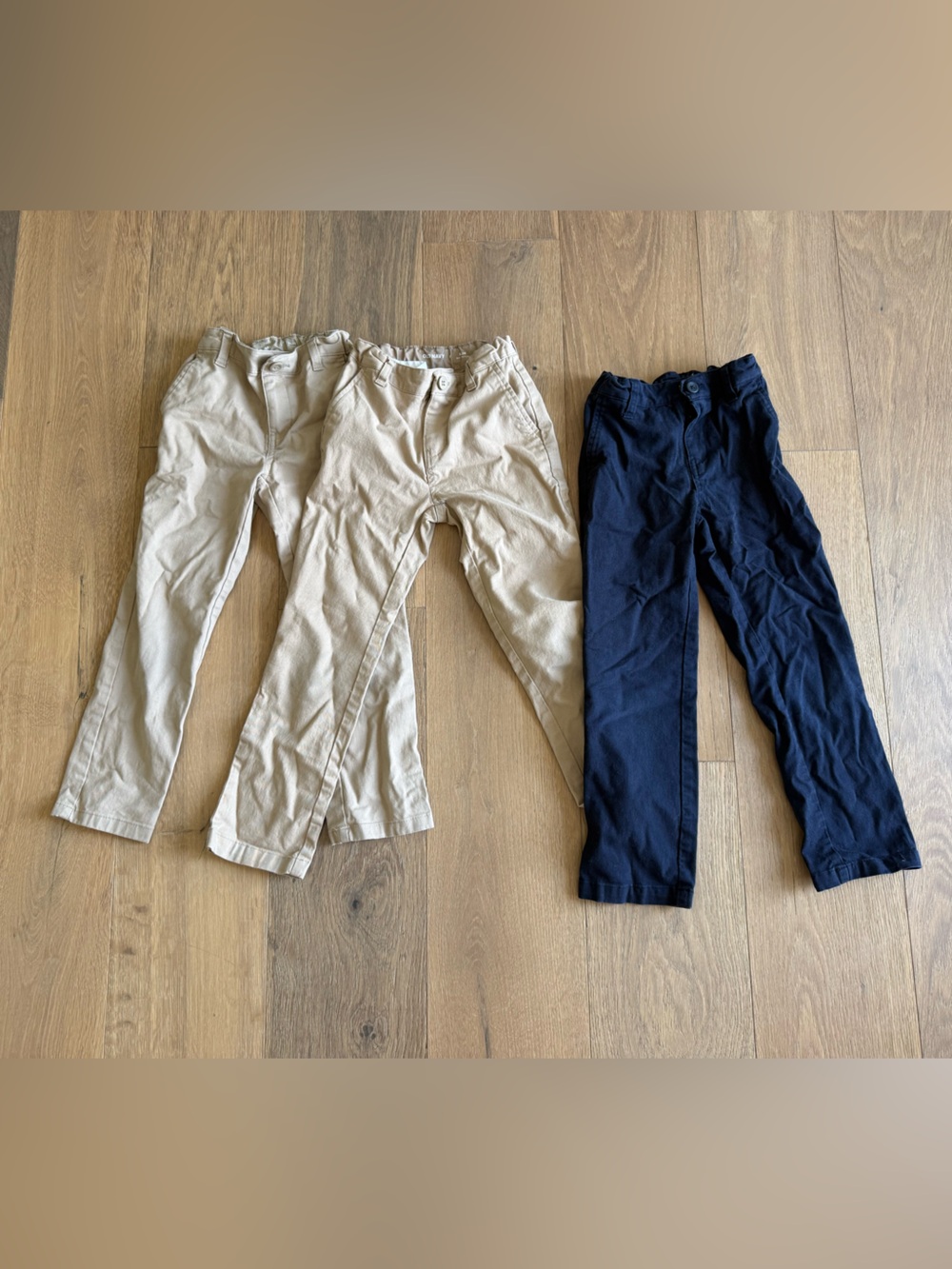 Set of 3 Boys Pants - size 7 slim